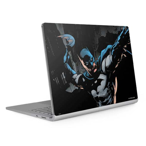DC Comics Batman Throwing Batarang Jim Lee Art Surface Book 2 13.5in Skin